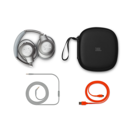JBL EVEREST™ 710 - Silver - Wireless Over-ear headphones - Detailshot 2 image number null